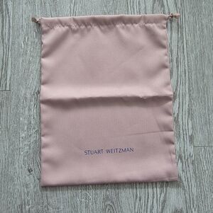 Stuart Weitzman Pink Dust Bag Dustbag For Shoes
